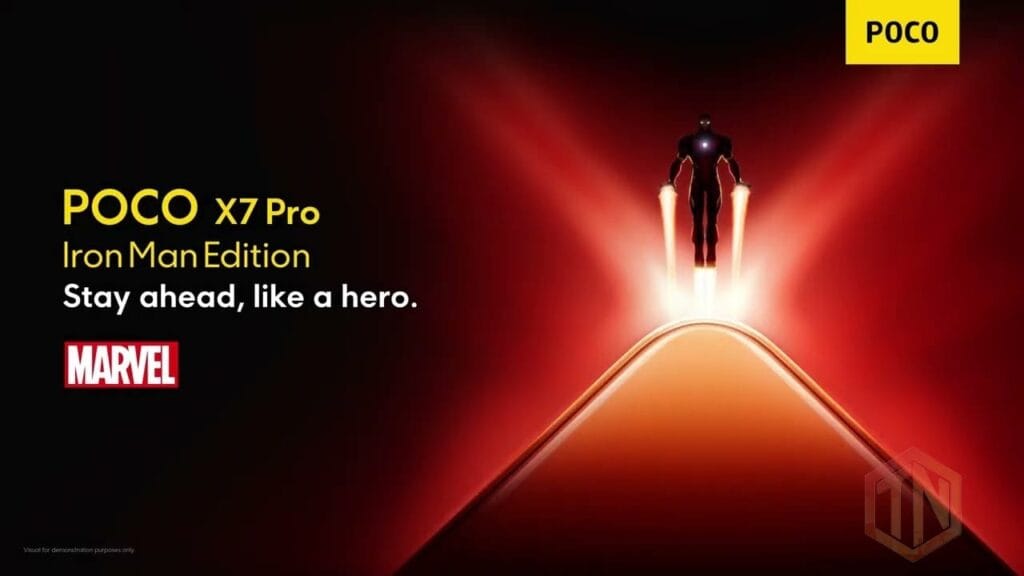 POCO X7 Pro Iron Man Limited Edition Announced in india