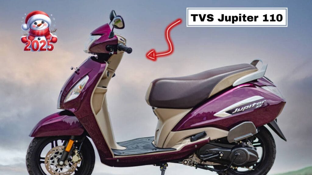 New TVS Jupiter 110Cc Scooty 2025