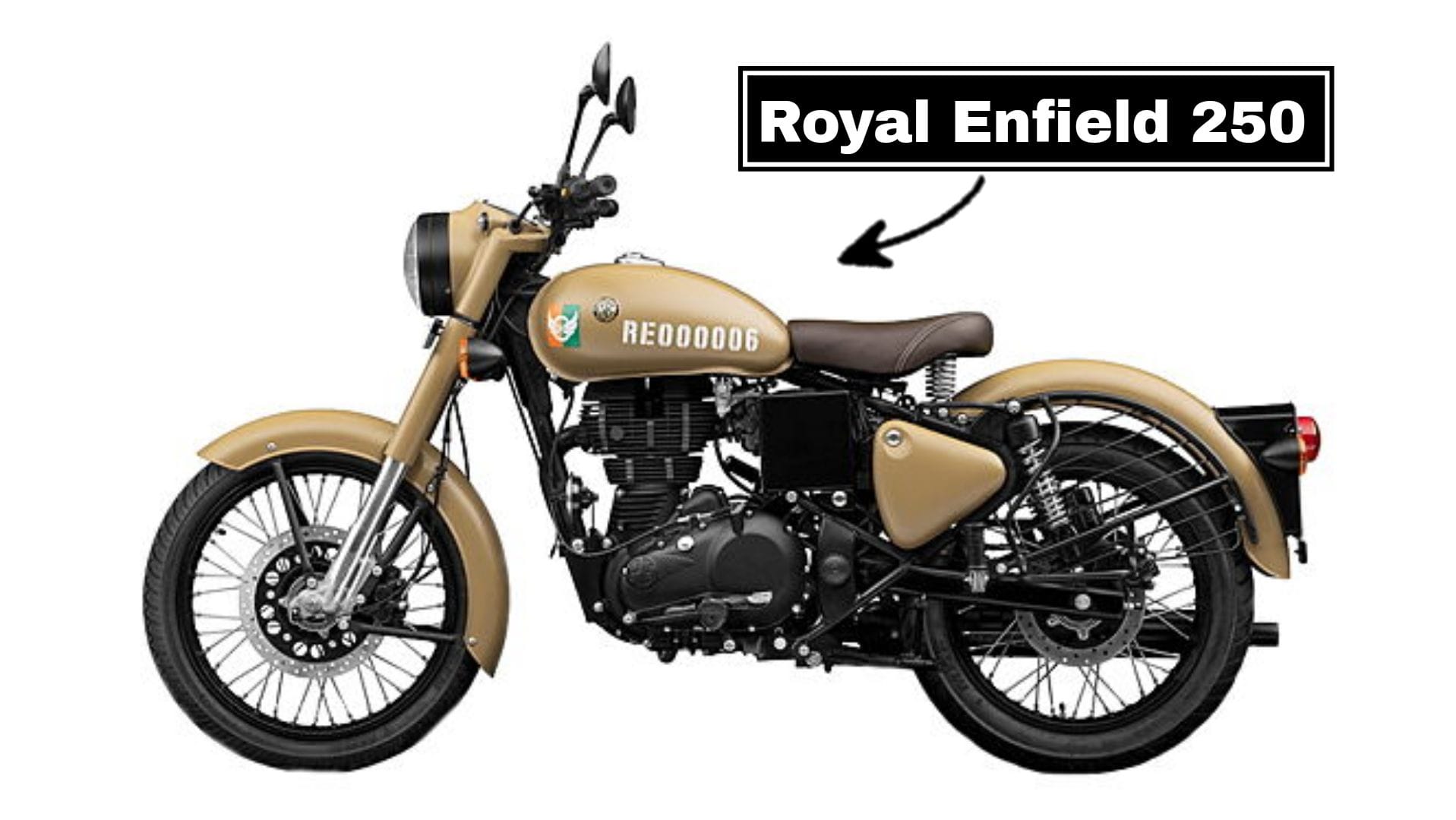 Royal Enfield 250 Luxury Budget Motorcycle